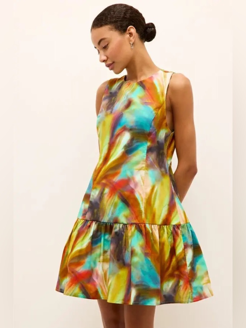 Marie Oliver Marilyn Dress  in Fauna